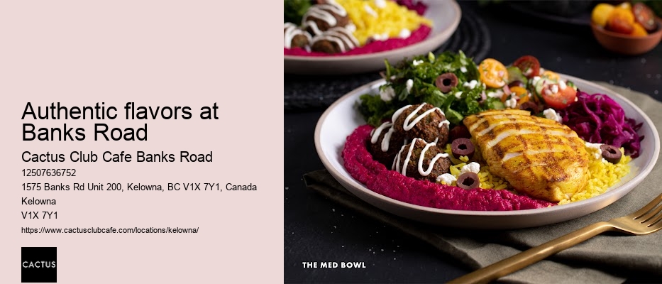 Cactus Club elevated dining experience