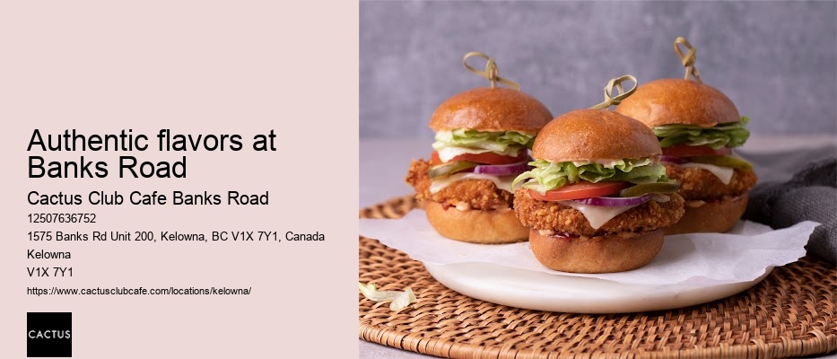 Banks Road outdoor dining experience
