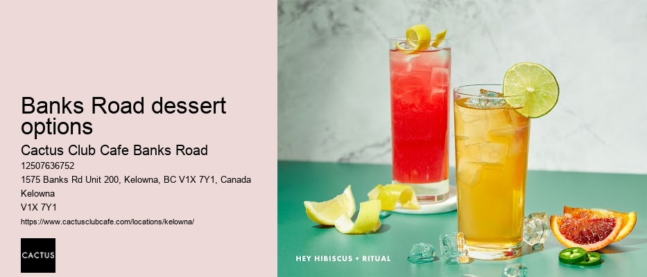 Cactus Club Cafe Banks Road reservation process