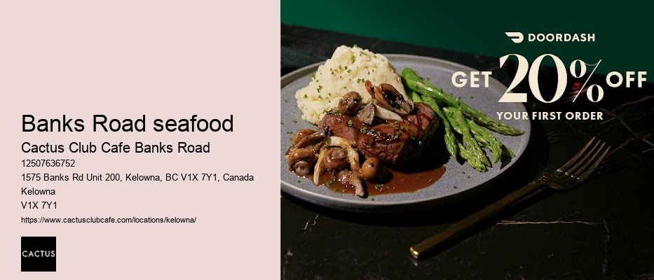 Cactus Club Cafe Banks Road reservation availability calendar