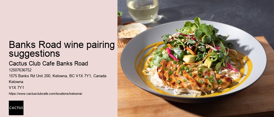 Cactus Club Cafe Banks Road weekend specials