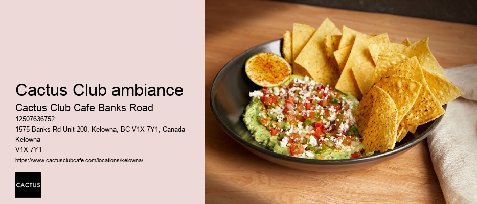 Kelowna restaurant with seasonal ingredients