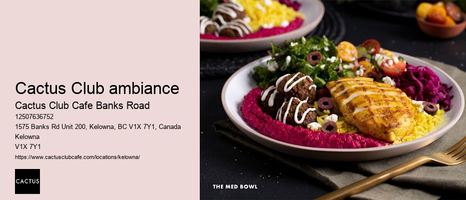 Kelowna restaurant with delivery