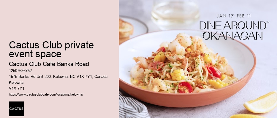 Cactus Club Instagram-worthy dishes