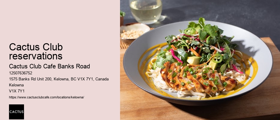 Kelowna restaurant reviews