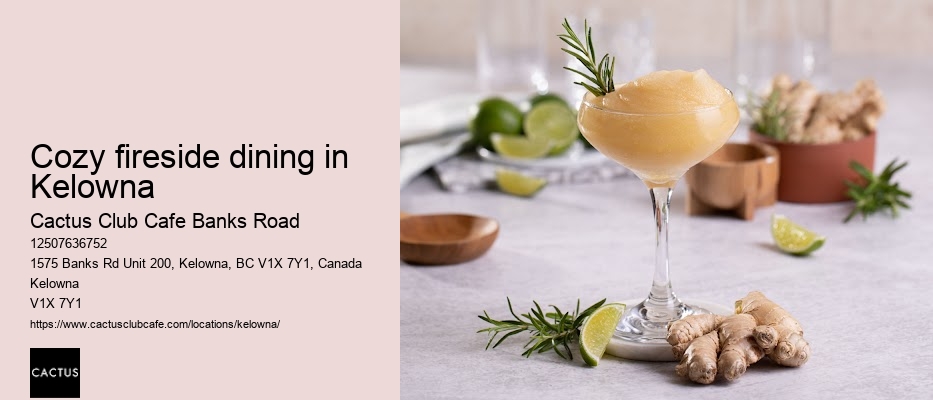 Kelowna restaurant with international flavors