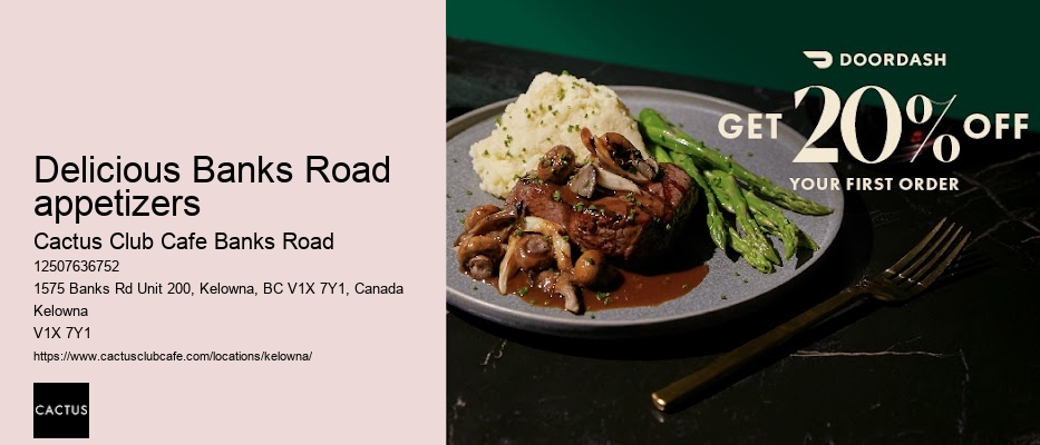 Kelowna restaurant with weekday lunch deals