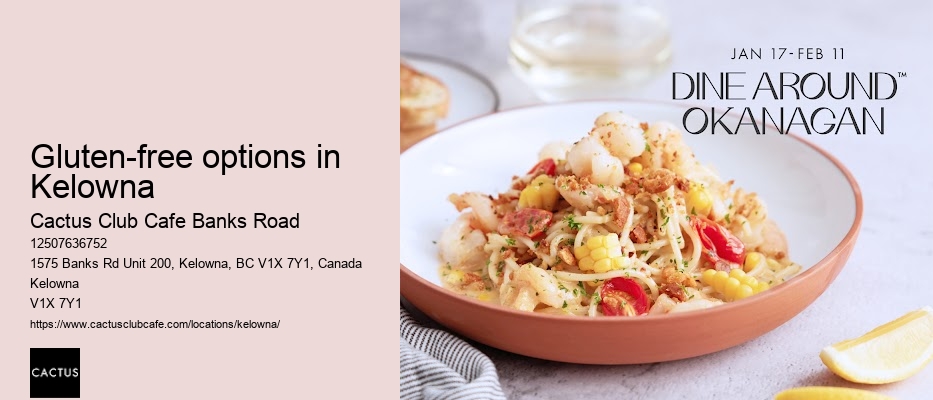Cactus Club fusion-inspired dishes