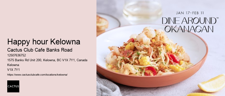 Kelowna dinner options