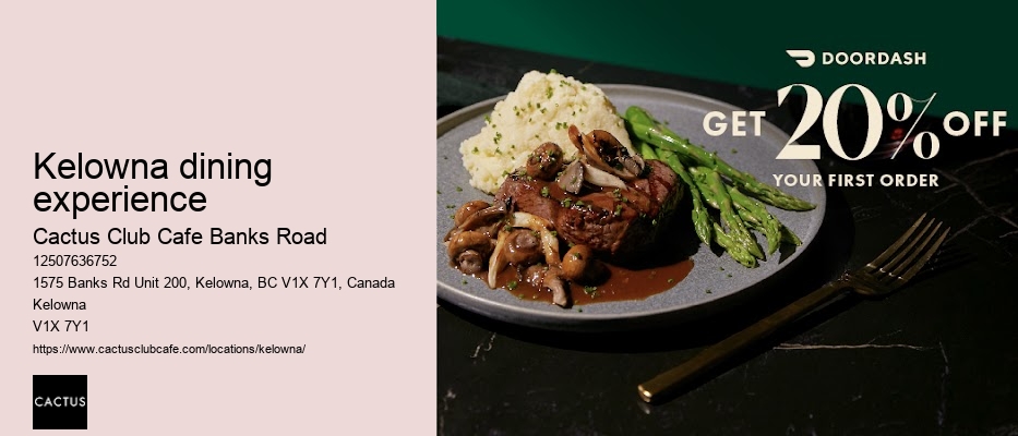 Cactus Club Cafe Banks Road gift cards