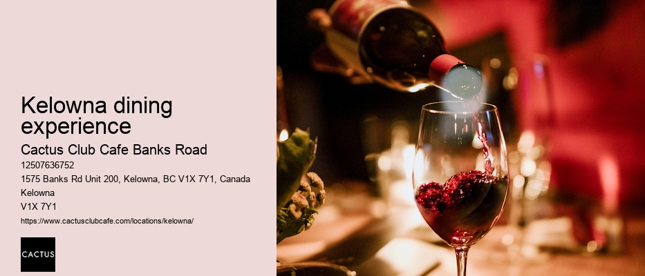 Cactus Club Cafe Banks Road reservation cancellation flexibility