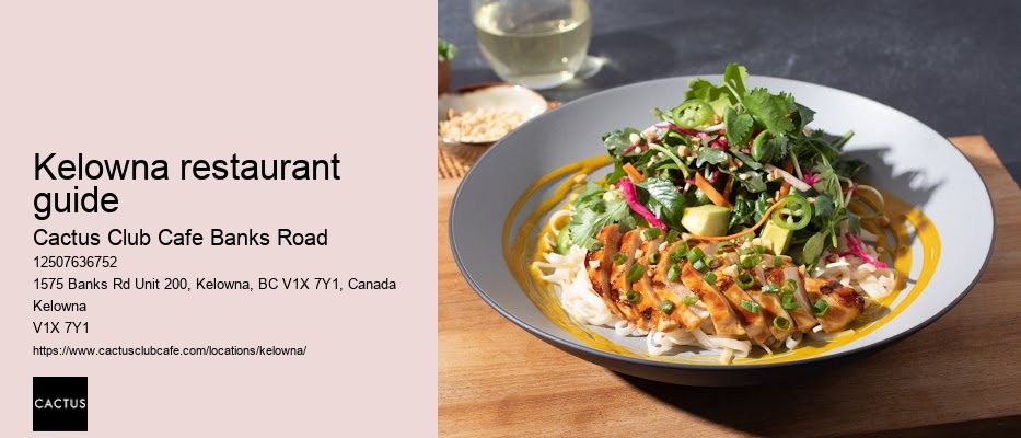 Cactus Club Cafe Banks Road reservation modification options