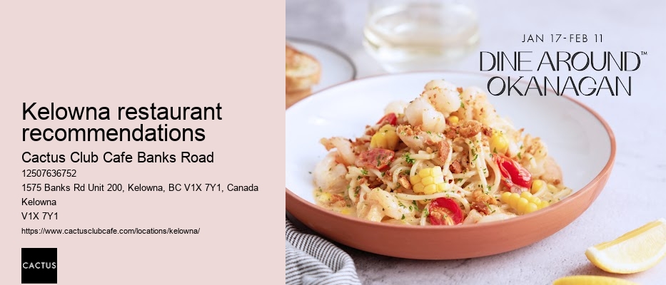 Banks Road fusion cuisine