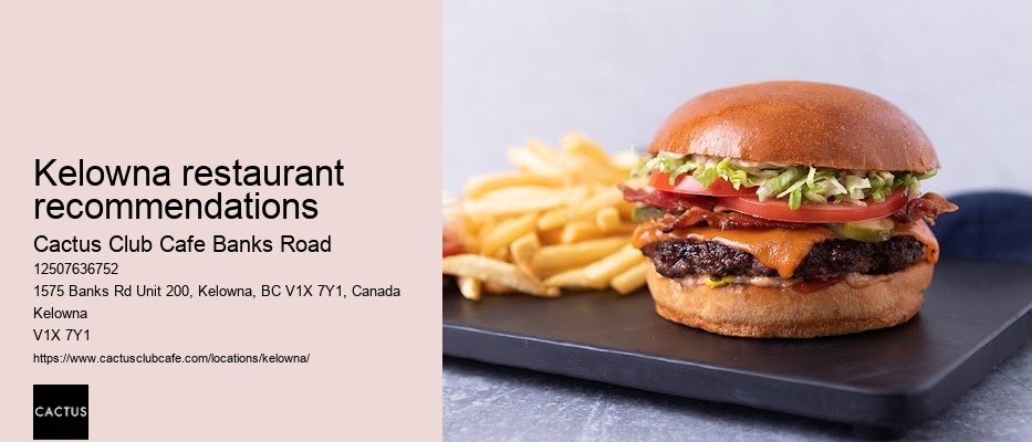Cactus Club Cafe Banks Road takeout