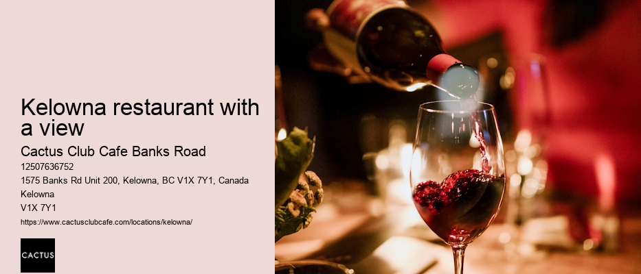 Family-friendly dining Kelowna