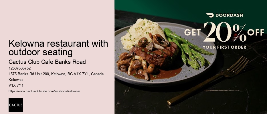 Kelowna restaurant with sommelier services