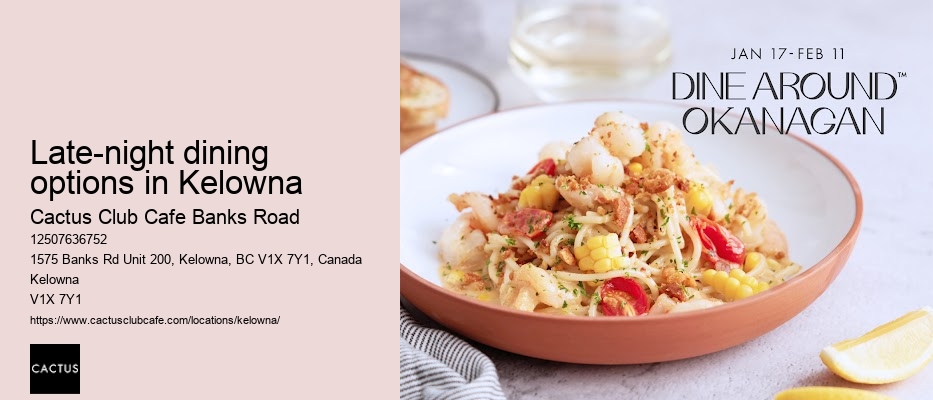 Kelowna restaurant deals