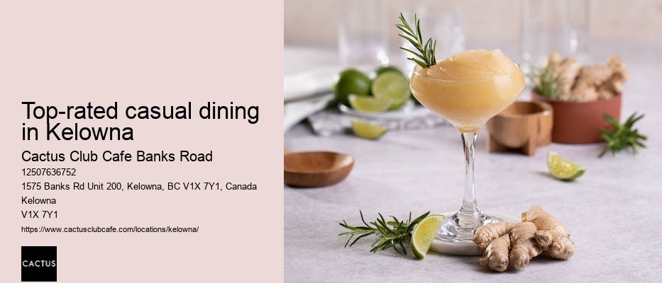 Seafood lovers' paradise in Kelowna
